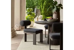 Mor Furniture Outdoor Dining Chairs|Bolster Outdoor Side Chair In White