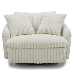 Mor Furniture Chairs|Boomer Swivel Chair In Dove