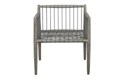 Mor Furniture Outdoor Dining Chairs|Borneo Outdoor Side Chair In Brown