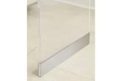 Mor Furniture Sofa & End Tables|Bowie Sofa Table In Clear Acrylic/Brushed Stainless Steel
