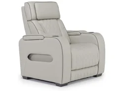 Mor Furniture Recliners|Boyington 2 Power Recliner In Gray Leather
