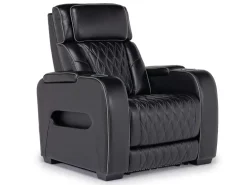 Mor Furniture Recliners|Boyington 2 Power Recliner In Gray Leather