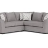 Mor Furniture Sectionals|Brazil Crypton Performance Tux Loveseat Sectional In Custom, Right Facing