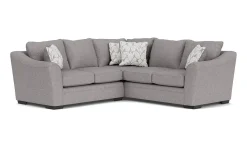 Mor Furniture Sectionals|Brazil Crypton Performance Tux Loveseat Sectional In Custom, Right Facing