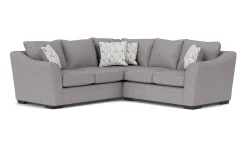 Mor Furniture Sectionals|Brazil Crypton Performance Tux Loveseat Sectional In Custom, Right Facing