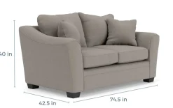 Mor Furniture Living Room Sets|Brazil Sofa & Loveseat - Custom Order