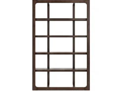 Mor Furniture Bookcases & Library Walls|Breckington Bookcase In Dark Brown