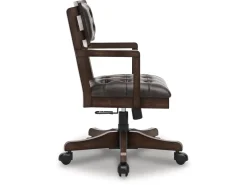 Mor Furniture Desk Chairs|Breckington Desk Chair In Dark Brown