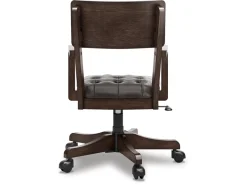 Mor Furniture Desk Chairs|Breckington Desk Chair In Dark Brown