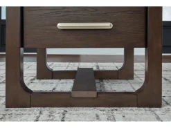 Mor Furniture Sofa & End Tables|Breckington End Table In Dark Brown