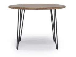 Mor Furniture Round Dining Tables|Dining Tables|Brennan Round Dining Table In Golden Brown