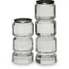 Mor Furniture Candle Holders|Brentley Candleholders In Clear Crystal Silver, Set Of 2