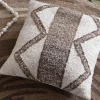 Mor Furniture Accent Pillows|Accent Pillows|Brettwood Accent Pillow In Ivory/Brown
