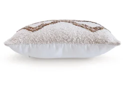 Mor Furniture Accent Pillows|Accent Pillows|Brettwood Accent Pillow In Ivory/Brown