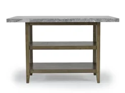 Mor Furniture Seating For 4|Counter Height Dining Sets|Brighton Counter Height Dining Table & 4 Stools In Gray