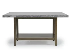 Mor Furniture Seating For 4|Dining Room Sets|Brighton Dining Table & 4 Chairs In Gray