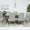 Mor Furniture Seating For 6|Dining Room Sets|Brighton Dining Table & 6 Chairs In Gray