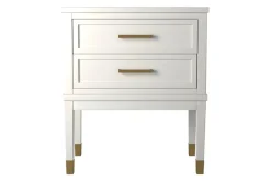 Mor Furniture Sofa & End Tables|Brody End Table In White