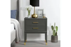 Mor Furniture Sofa & End Tables|Brody End Table In White