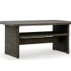 Mor Furniture Outdoor Coffee Tables|Brook Ranch Outdoor Coffee Table In Brown