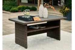 Mor Furniture Outdoor Coffee Tables|Brook Ranch Outdoor Coffee Table In Brown