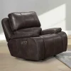 Mor Furniture Recliners|Brookings 2 Power Gliding Recliner In Brown