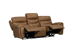 Mor Furniture Reclining Sofas|Sofas|Bruce 2 Power Sofa In Cognac