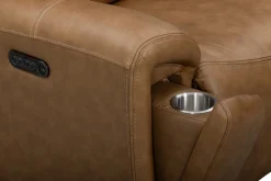 Mor Furniture Reclining Sofas|Sofas|Bruce 2 Power Sofa In Cognac