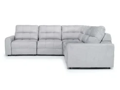Mor Furniture Sectionals|Bryce 5 Piece Power Sectional In Savannah Coin