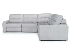 Mor Furniture Sectionals|Bryce 5 Piece Power Sectional In Savannah Coin