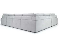 Mor Furniture Sectionals|Bryce 7 Piece Power Sectional In Savannah Coin
