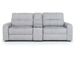Mor Furniture Loveseats|Bryce Power Console Loveseat In Savannah Coin