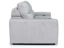 Mor Furniture Loveseats|Bryce Power Console Loveseat In Savannah Coin