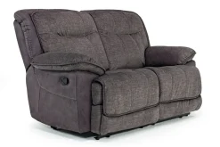 Mor Furniture Reclining Loveseats|Reclining Sofas|Bubba Reclining Loveseat In Graphite