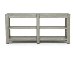 Mor Furniture Sofa & End Tables|Burgess Sofa Table In Calico Gray