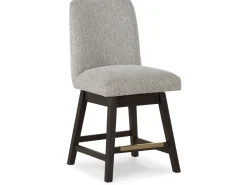 Mor Furniture Seating For 4|Counter Height Dining Sets|Burkhaus Counter Height Dining Table & 4 Stools In Biege/Dark Brown
