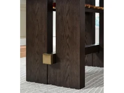 Mor Furniture Counter Height Tables|Dining Tables|Burkhaus Counter Height Dining Table In Dark Brown