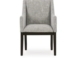 Mor Furniture Dining Room Sets|Burkhaus Extendable Dining Table, 6 Chairs & 2 Arm Chairs In Biege/Dark Brown