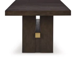 Mor Furniture Dining Tables|Burkhaus Extendable Dining Table In Dark Brown