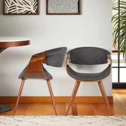 Mor Furniture Dining Chairs|Butterfly Side Chair In Green