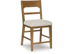 Mor Furniture Seating For 4|Counter Height Dining Sets|Cabalynn Counter Height Dining Table & 4 Stools In Light Brown