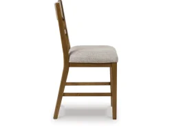 Mor Furniture Counter Height Stools|Barstools|Cabalynn Counter Height Stool In Oatmeal/Light Brown