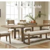 Mor Furniture Seating For 6|Dining Room Sets|Cabalynn Extendable Dining Table, 4 Chairs & Bench In Light Brown