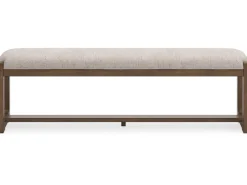 Mor Furniture Seating For 6|Dining Room Sets|Cabalynn Extendable Dining Table, 4 Chairs & Bench In Light Brown