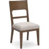 Mor Furniture Dining Chairs|Cabalynn Side Chair In Oatmeal/Light Brown