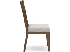 Mor Furniture Dining Chairs|Cabalynn Side Chair In Oatmeal/Light Brown