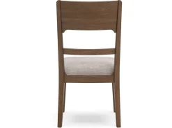 Mor Furniture Dining Chairs|Cabalynn Side Chair In Oatmeal/Light Brown