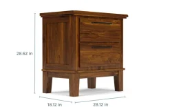 Mor Furniture Nightstands|Cagney Nightstand In Brown