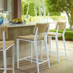 Mor Furniture Counter Height Stools|Barstools|Calbas Outdoor Counter Height Stool In White