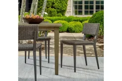Mor Furniture Outdoor Dining Chairs|Calbas Outdoor Side Chair In Brown